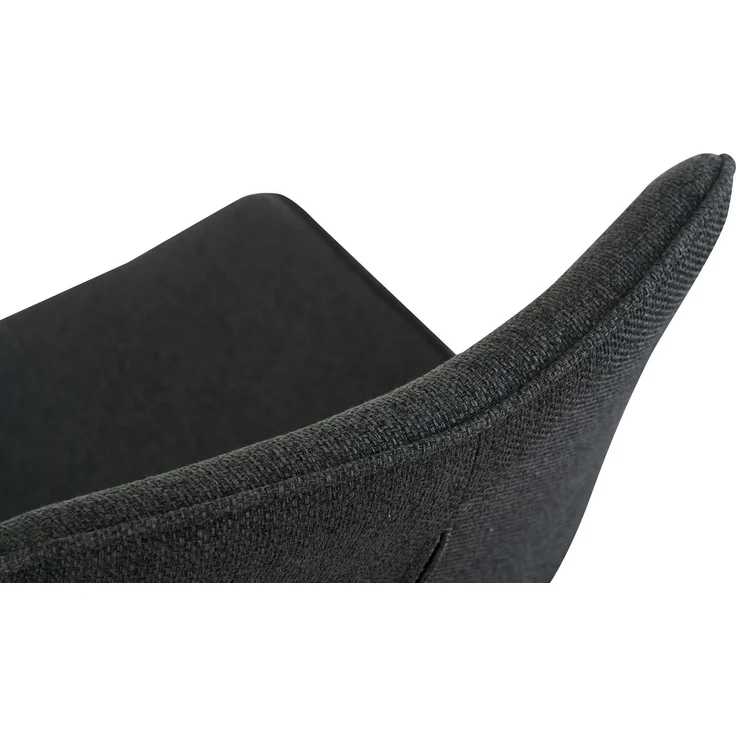 Drehstuhl 2er Set Rio Stühle in Anthrazit - gemütliches Design - B/H/T: 52x85x61 cm – Bild 12