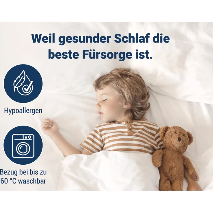 Betten-ABC Kidz – Kinder- und Jugendmatratze mit waschbarem Bezug, Gesamthöhe ca. 14 cm, Größe: 80x160 – Bild 5