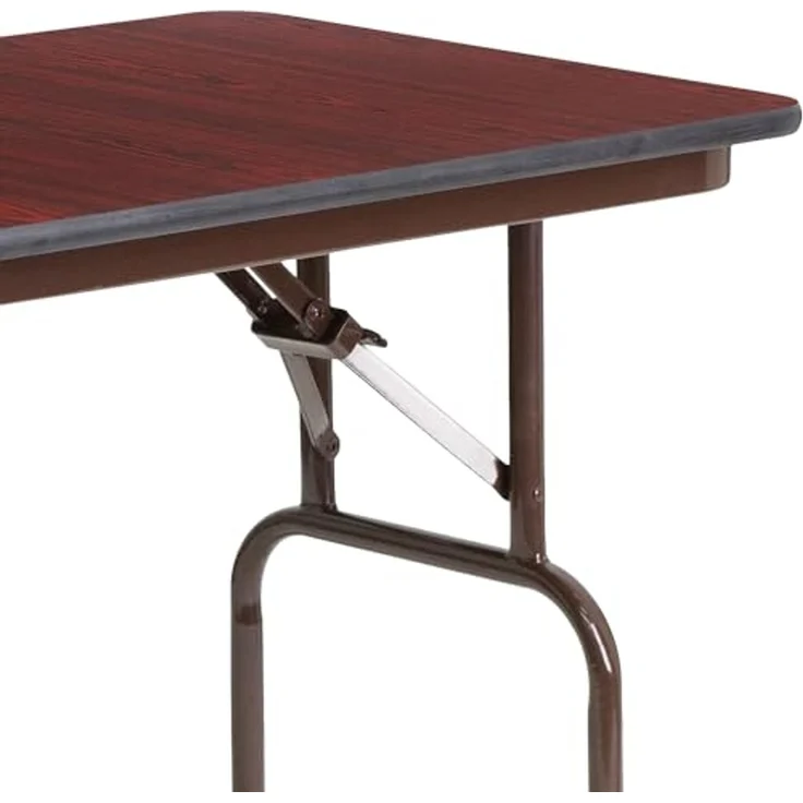 Flash Furniture Frankie Klapptisch aus Mahagoni, Melamin, Laminat, 122 cm – Bild 5