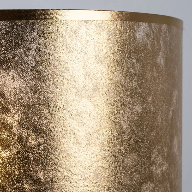 Kristalllampe, Blattgold, Nickel matt, 1x E27 – Bild 8