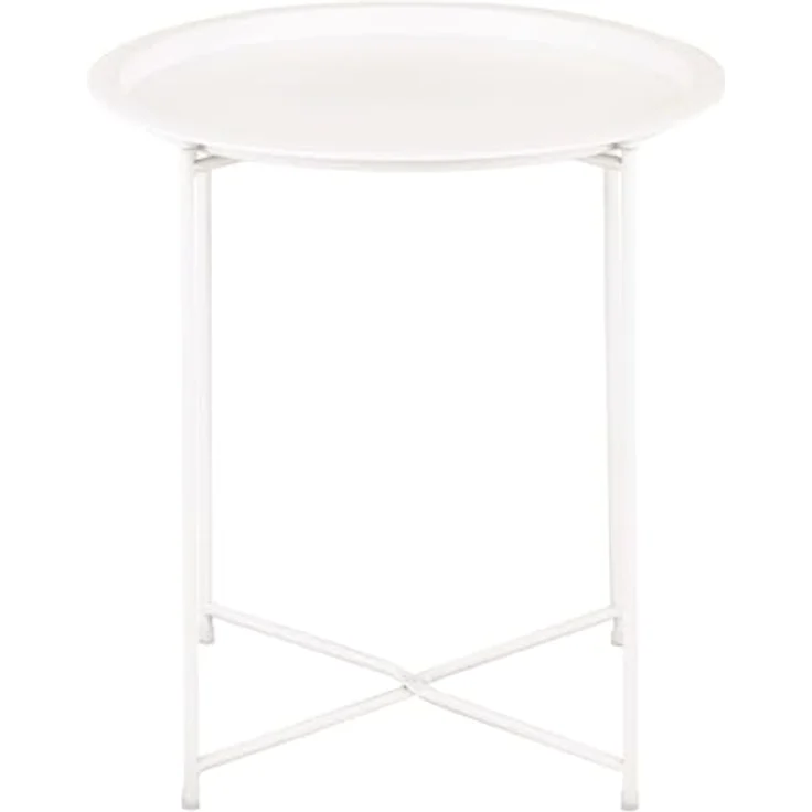 Amagohome Gartentisch Beistelltisch Ø 47 H 51 2. Wahl Gartentisch Balkon Tisch Terassentisch – Bild 1