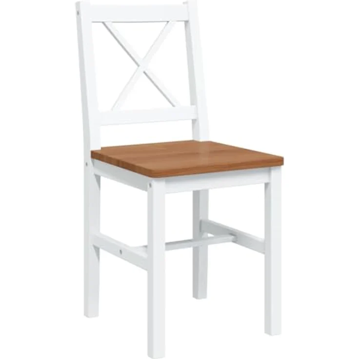 vidaXL 5-tlg. Essgruppe Braun und Weiß 240884 – Bild 6