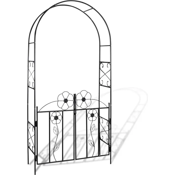 Gartentor Rosenbogen Rankgitter Rosensäule Spalier Pergola 40784