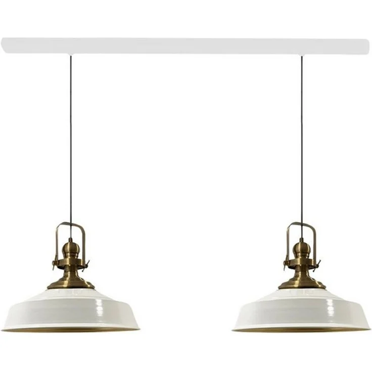 Bamyum Pendelleuchte Asletl Hängelampe aus Metall 2 Flammige, E27, Vintage Lampe, ohne Leuchtmittel – Bild 4