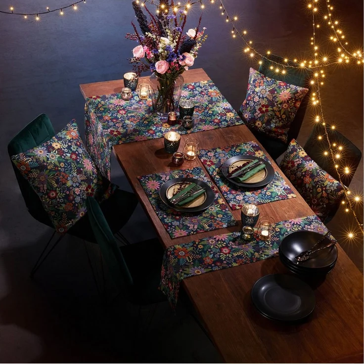 Erwin Müller Kissenbezug Kissenhülle "Blumen", Blumen – Bild 2