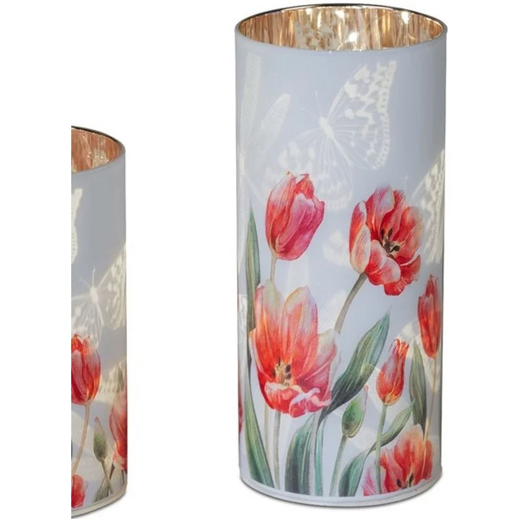 formano Nachttischlampe Frühlingszeit, mit Timerfunktion, Mehrfarbig, Motiv: Tulpen, Höhe: 20cm – Bild 4