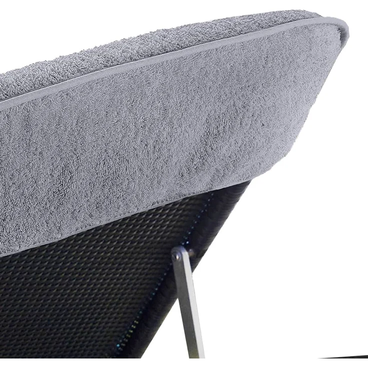 vidaXL Strandtücher 2 Stk. Grau 60x135 cm Stoff 400 GSM 362671 – Bild 6