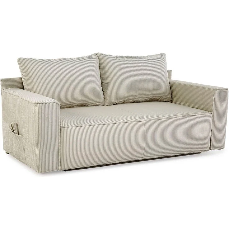 Jockenhöfer Gruppe Schlafsofa Ron, Platzsparendes Sofa mit Gästebettfunktion, Federkernpolsterung – Bild 2