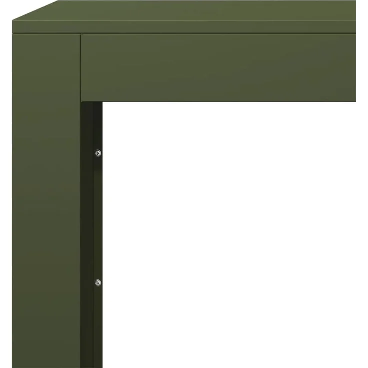 vidaXL Brennholzregal Grün 60x40x80 cm Stahl 850999 – Bild 6