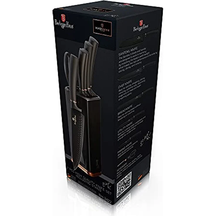 Berlinger Haus Berlinger Haus Messersatz 7 Elemente Black Rose Gold BH2422 – Bild 4