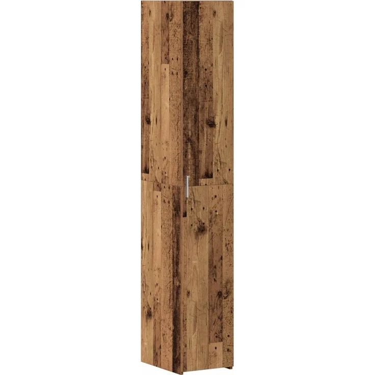 vidaXL Lagerschrank mit Regalen Altholz 30 x 42,5 x 225 cm 3365627 – Bild 6