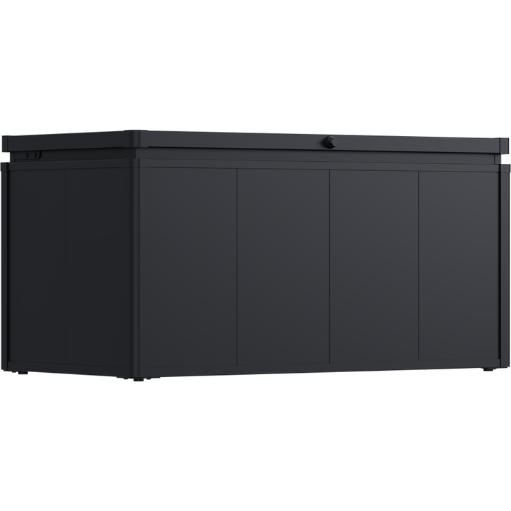 Weide Noble Gartenbox 450 L | Aufbewahrungsbox aus Stahl | Anthrazit