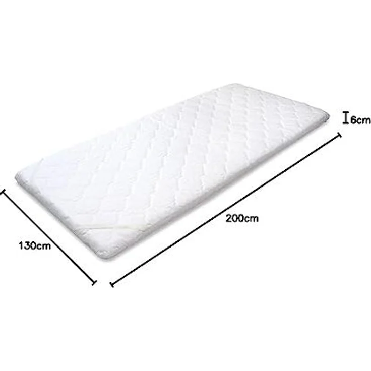 MSS® Noppenauflage mit verst. Bezug - 130x200 cm – Bild 3