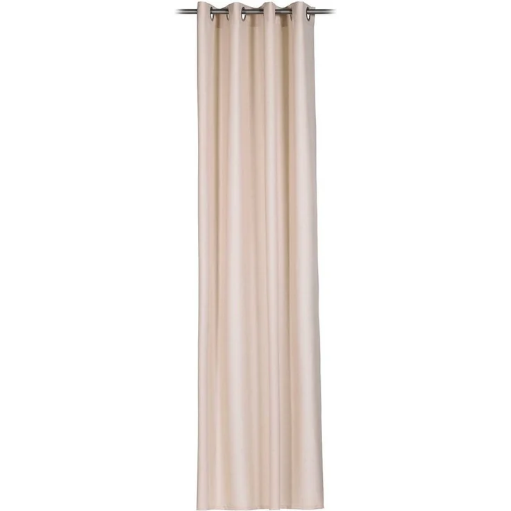 Gözze 'LINUS' Ösenvorhang, 100% Polyester elfenbein, 140x245 cm – Bild 5