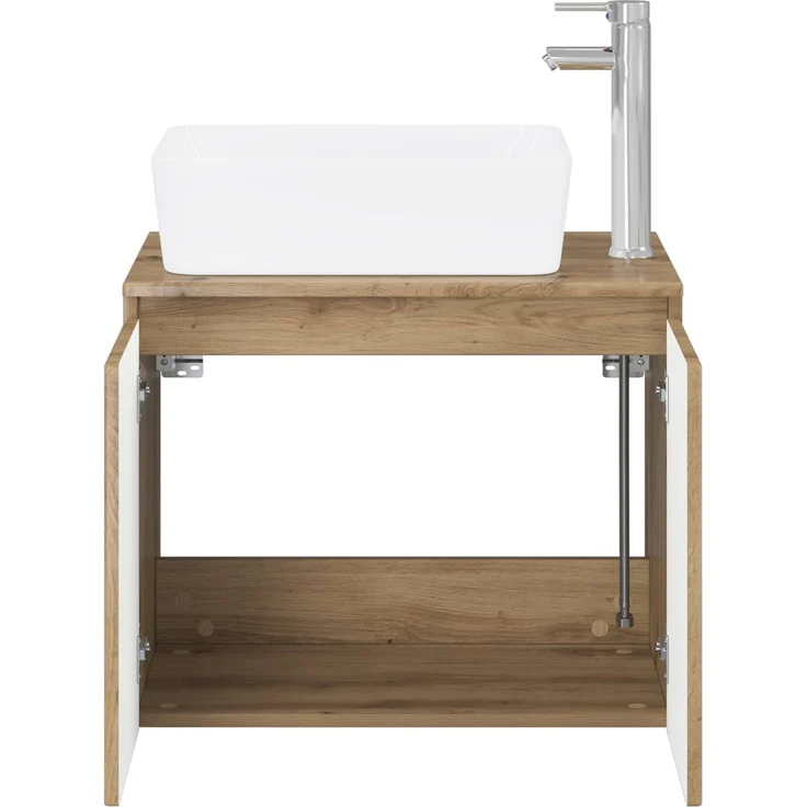 vidaXL Badezimmermöbel-Set Artisan-Eiche Holzwerkstoff 3404339 – Bild 3