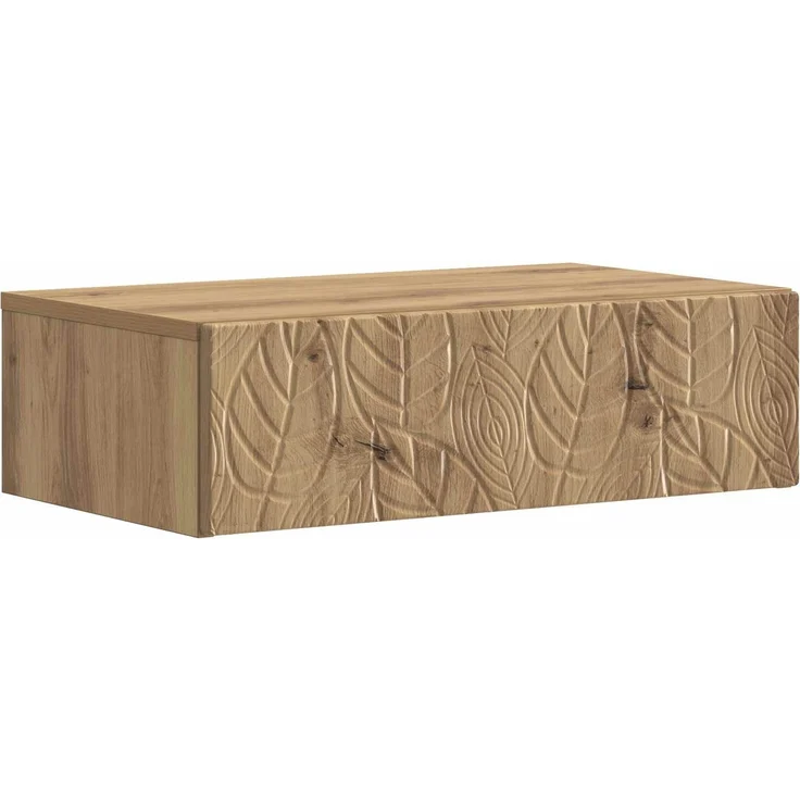 vidaXL Wandmontierter Beistelltisch 59 x 34,5 x 17 cm Holzwerkstoff 898834 – Bild 2