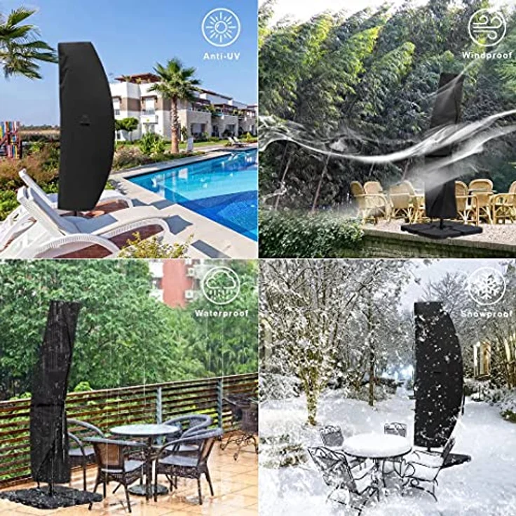 ABCCANOPY Schutzhülle für Sonnenschirm – Bild 4