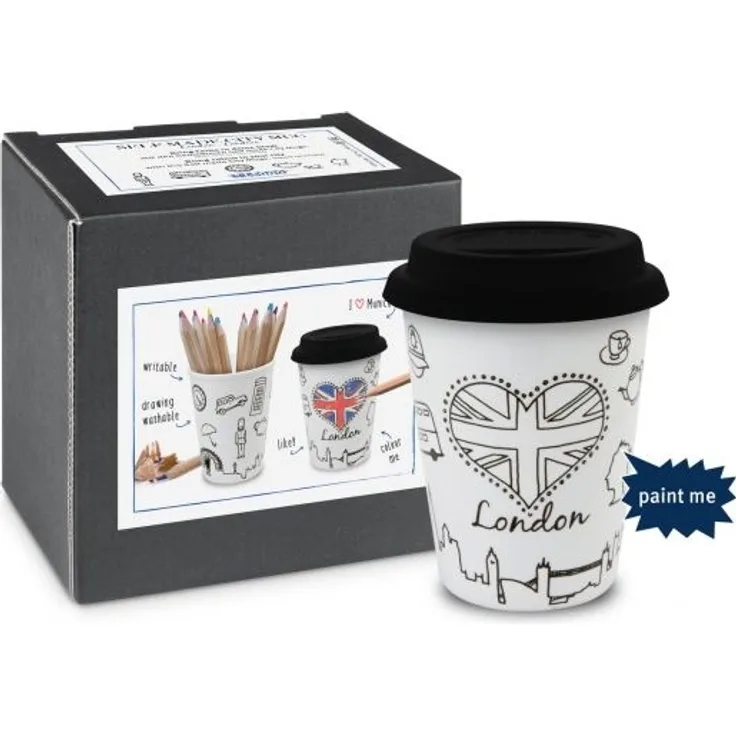 Coffee To Go Becher - Selfmade City Mug - London