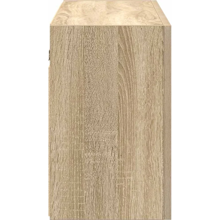 vidaXL Bad-Wandschrank Sonoma-Eiche 100x25x40 cm Holzwerkstoff 860105 – Bild 6