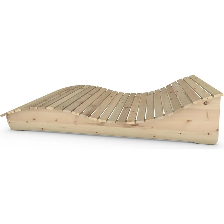 Gartenliege "Relax-Gertl" (Zirbe) 1-teilig Liegebreite 90 cm Himmelsliege – Bild 4