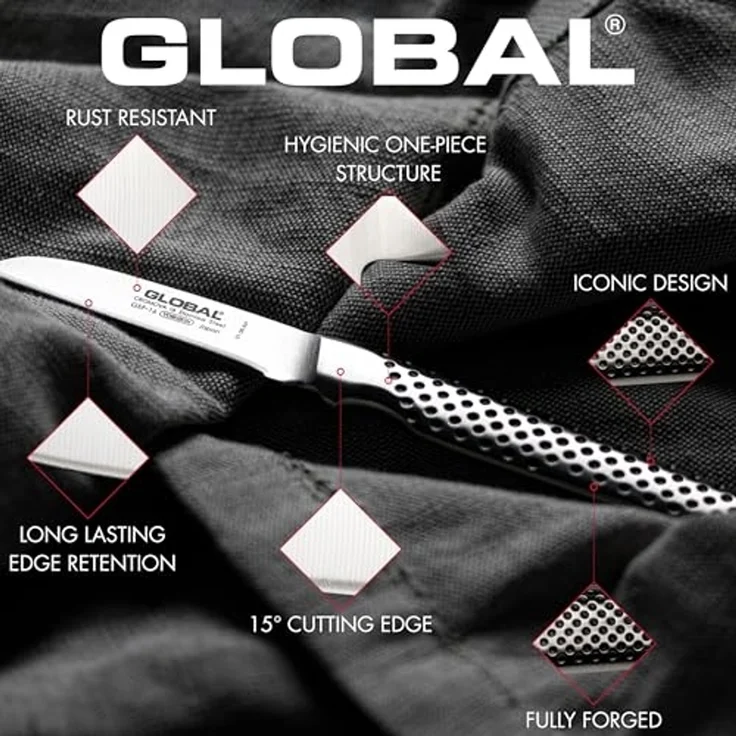 Global Tourniermesser geschmiedet 6 cm GSF-17 – Bild 5