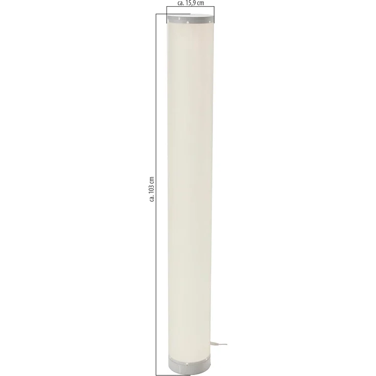 Northpoint LED Stehlampe Lichtsäule warmweiß RGB Fernbedienung Soundsensor Lichtmodi dimmbar – Bild 4