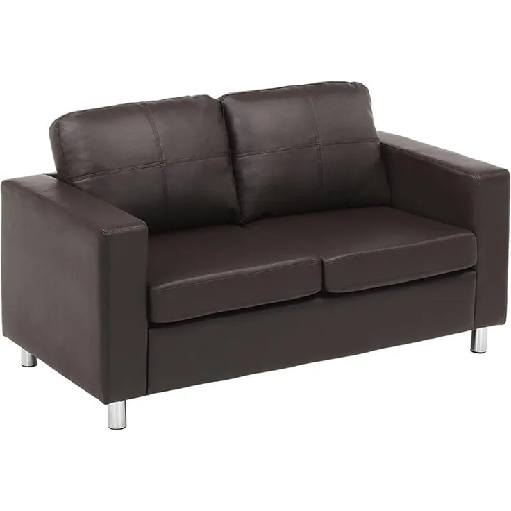 Sofa 2-Sitzer Ackley - Braun