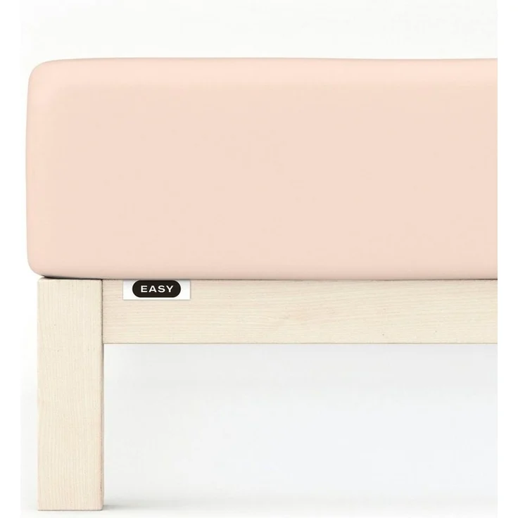 Schlafgut 'Easy' Spannbettlaken, MADE IN GREEN by OEKO-TEX®, Gummizug: rundum, Jersey Elasthan, Red Light, S 90x190cm - 100x220cm – Bild 3