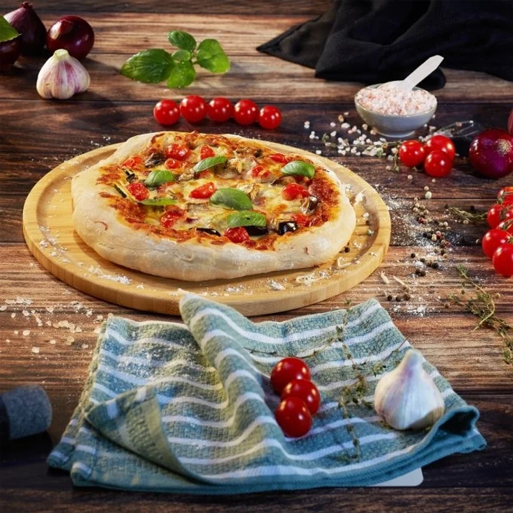 Bambus Pizzateller im 2er Set – Bild 2