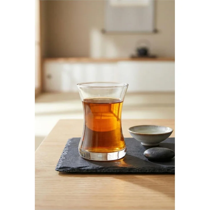 LAV Zen Teegläser aus Borosilikatglas - 6er Set, 155 ml, transparent – Bild 3