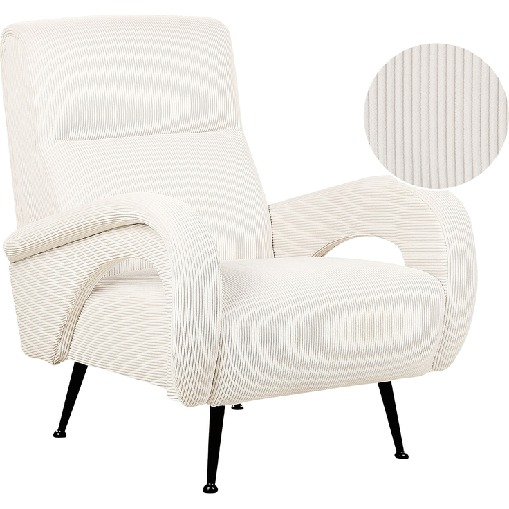 Sessel SVALOV Cord Creme