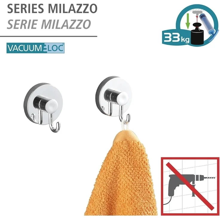 WENKO Mod. Vacuum-Loc® Haken 2er Set – Bild 2