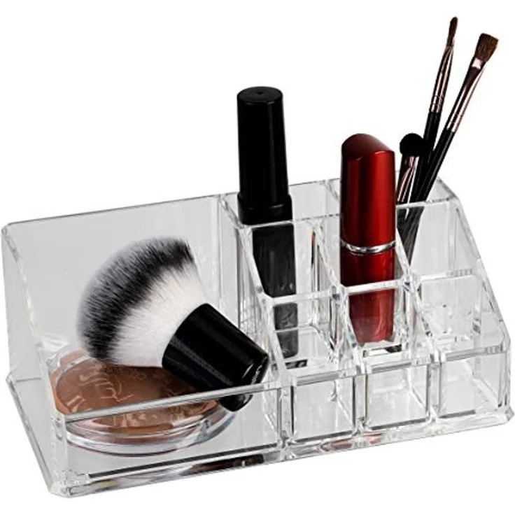 axentia Make-Up Organizer Kosmetik-Organizer, Kunststoff, 9 Fächer 129598, 1-tlg. – Bild 2