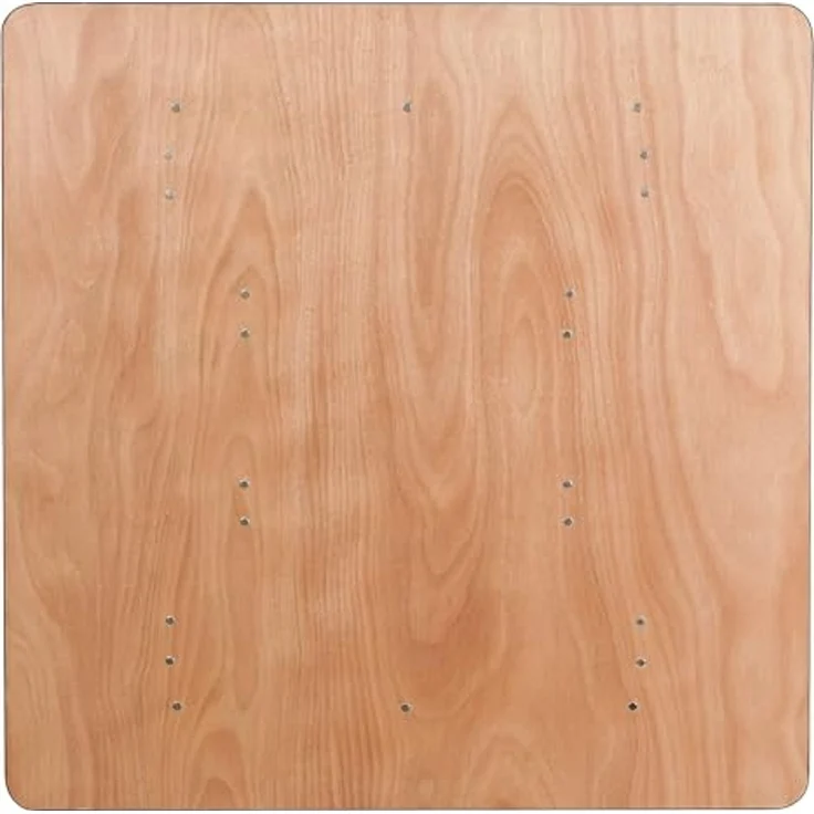 Flash Möbel 121,9 cm quadratisch Holz faltbar Festtafel – Bild 6