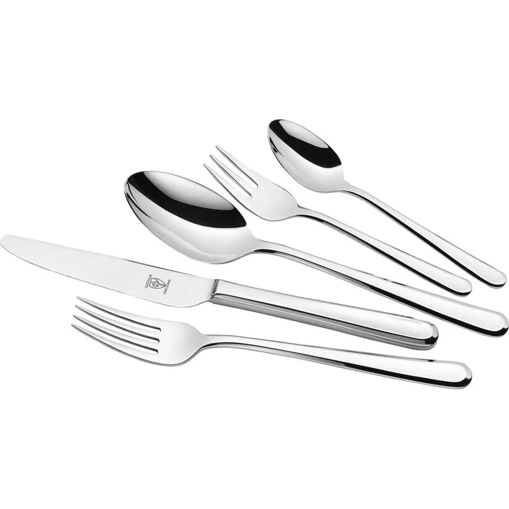 Justinus Besteck-Set Besteckset für 6 Personen BAGUETTE, 30-teilig, (30-tlg), 6 Personen, Edelstahl 18/10, Edelstahl 18/10, Spülmaschinengeeignet