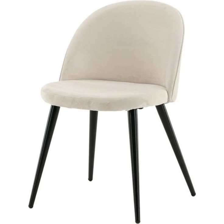 Venture Home Esszimmerstuhl Velvet, 2er-Set Esszimmerstühle in Meerblau-Samt, 150 kg belastbar (2 St), Polsterstuhl, weicher Bezug, Metallbeine, abgerundet – Bild 3