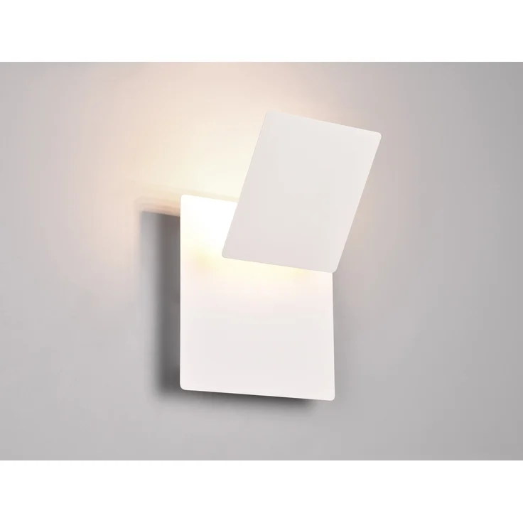 Trio Leuchten LED Wandleuchte Mio 6W warmweiß weiß matt Metall – Bild 6