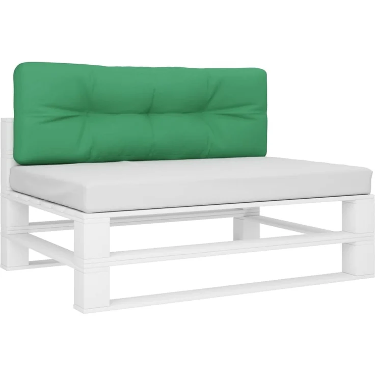 vidaXL Palettenkissen Grün 120x40x12 cm Stoff 360628 – Bild 2