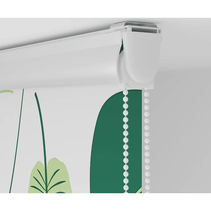 vidaXL Duschrollo mit Kassette 100x240 cm Stoffbreite 96 cm 4014968 – Bild 9