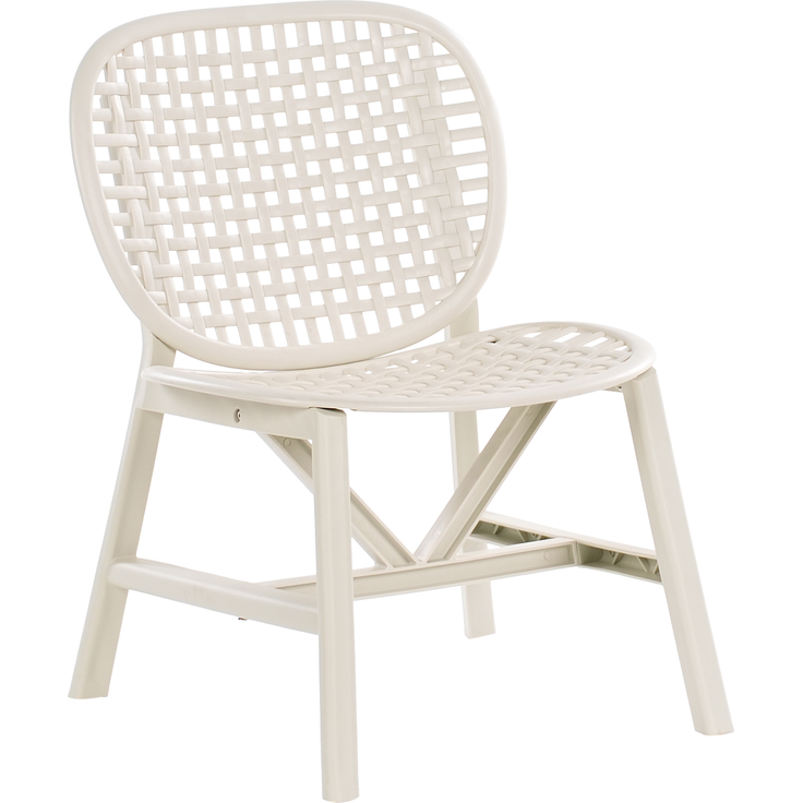 Bistro Set SICELLE Cremeweiß – Bild 5