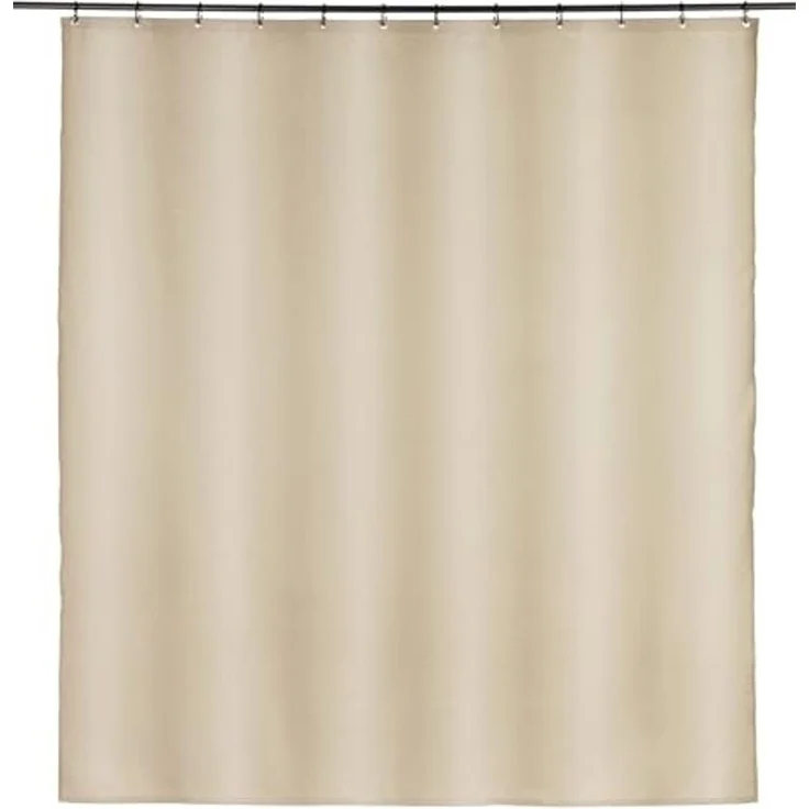 SCHÖNER WOHNEN-Kollektion Duschvorhang »Mayour« Breite 180 cm (Set, 17-tlg), aus recyceltem Polyester, wasserabweisend, mit 16 Duschvorhangringen – Bild 2