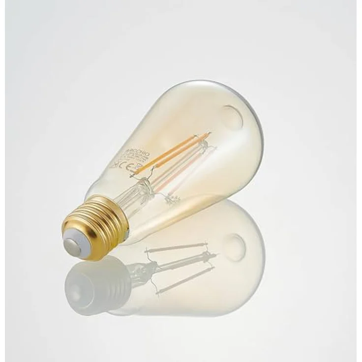 Arcchio LED E27 Lampe 'E27 6,5W', dimmbar, energiesparende Glasleuchte, Energieeffizienzklasse A+ – Bild 4