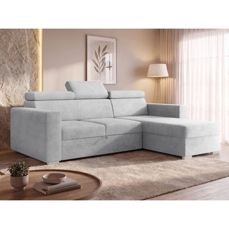 Mirjan24 Ecksofa Porabi 2rLC (Farbe: Lumo 65), 87 x 170 x 235 cm – Bild 3