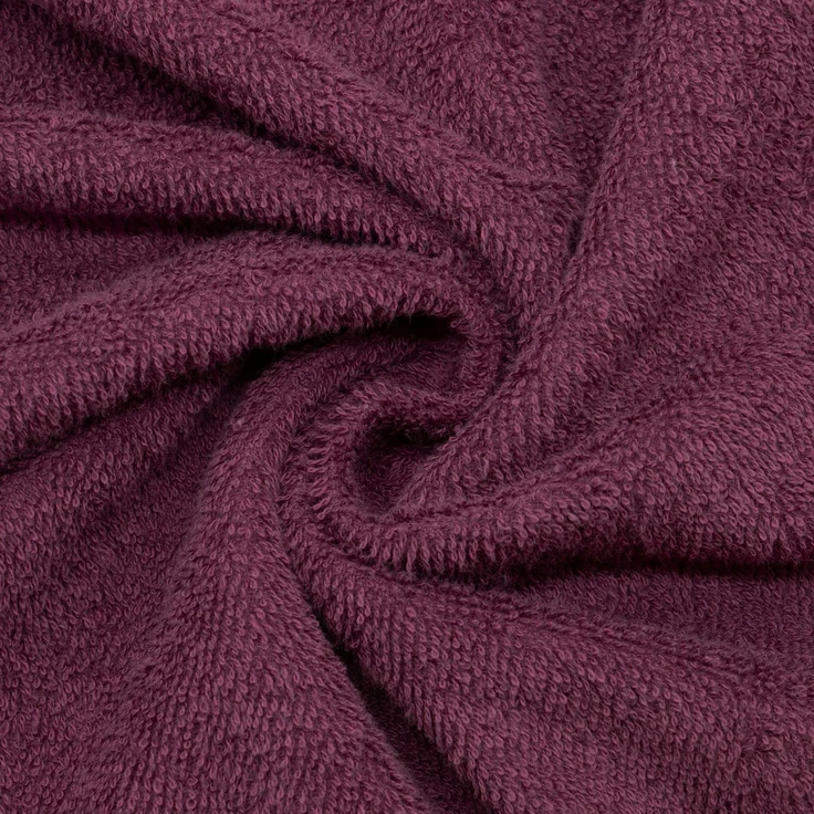 ZOLLNER 10er Set Gästetücher, Baumwolle, 30x50 cm, 420g/qm, violett (lila) – Bild 3