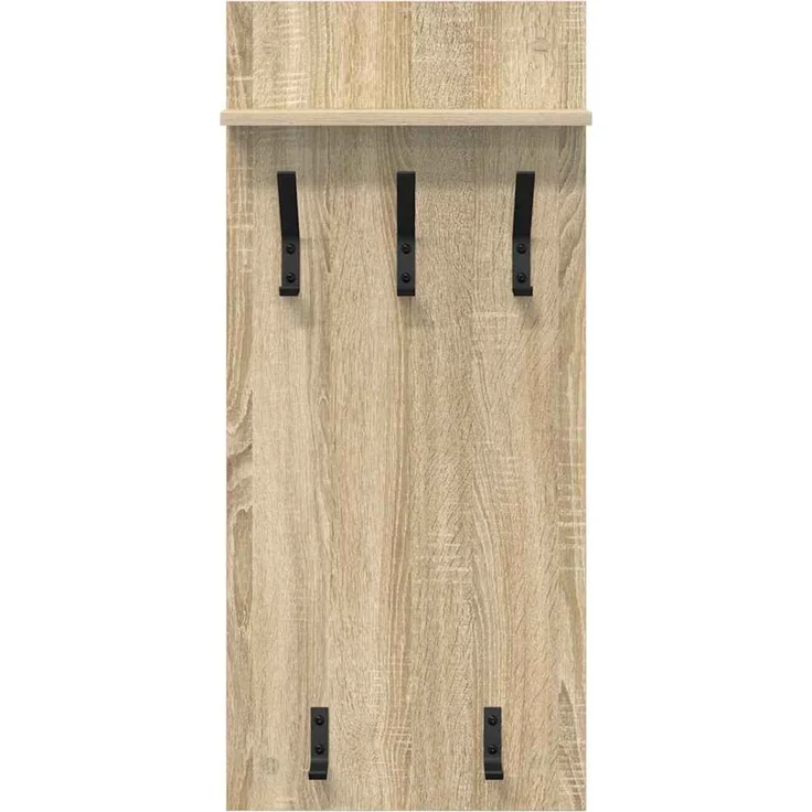 vidaXL Wandmontierter nachttisch Sonoma-Eiche 40 x 10 x 90 cm 874453 – Bild 5