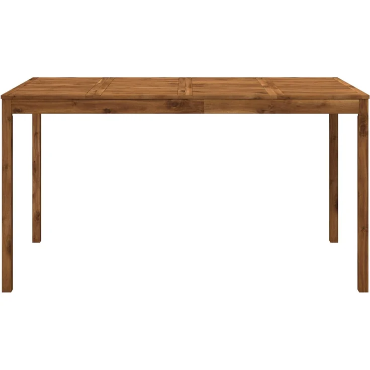 vidaXL Gartenbar-Tisch LAREN Natur 196 x 100 x 105 cm 3394418 – Bild 3