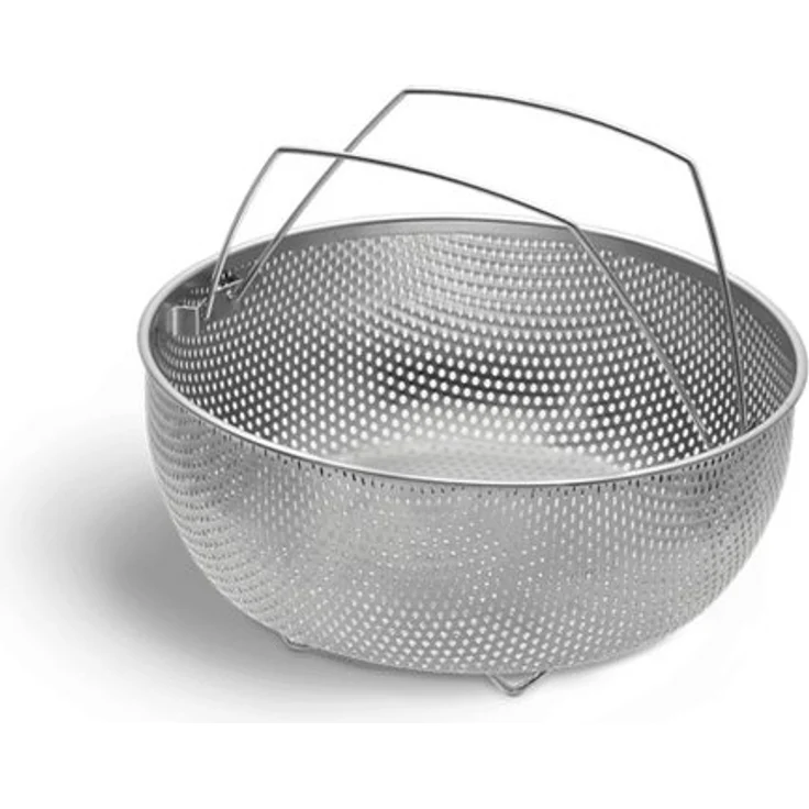 Springlane Dampfgareinsatz aus Edelstahl 21cm ⌀ - für Schnellkochtöpfe & Kochtöpfe – Bild 5