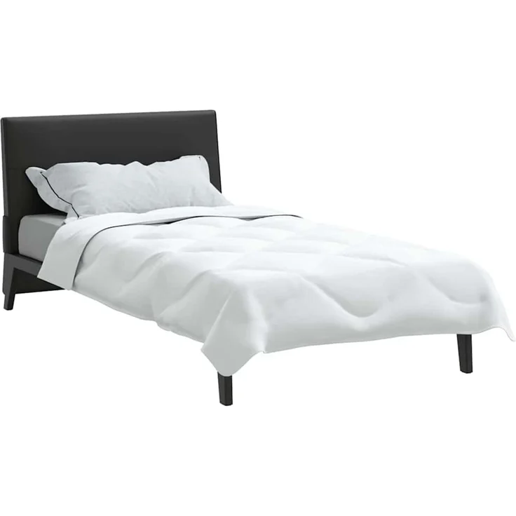 vidaXL Bettdecke Weiß 200 x 155 x 4 cm Polyester 42007758 – Bild 2