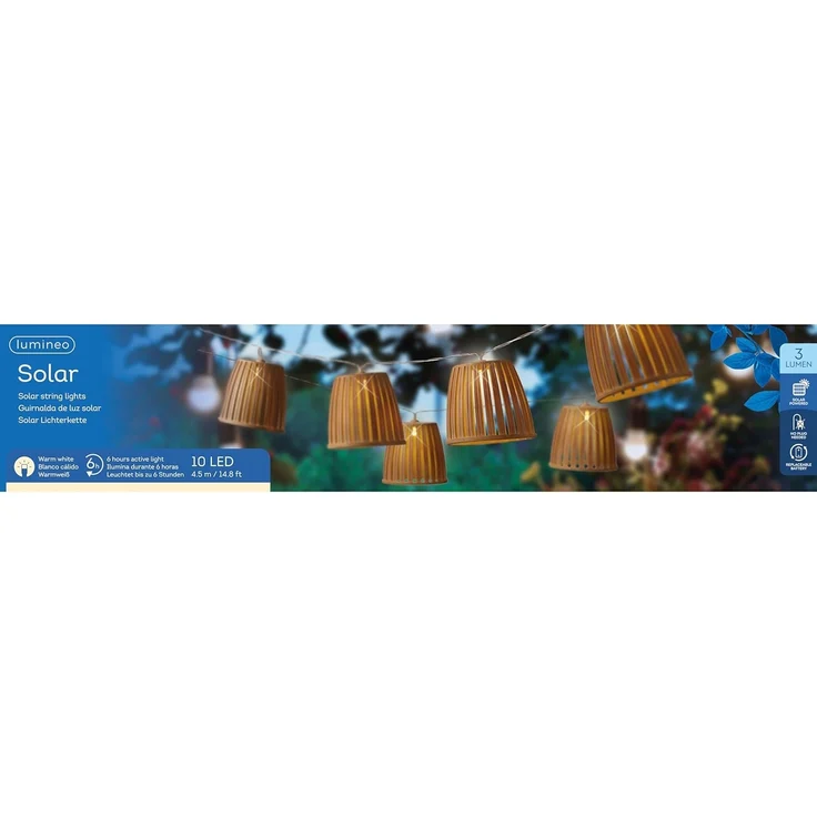 LED Solar Lichterkette Cups SUMMER – Bild 6