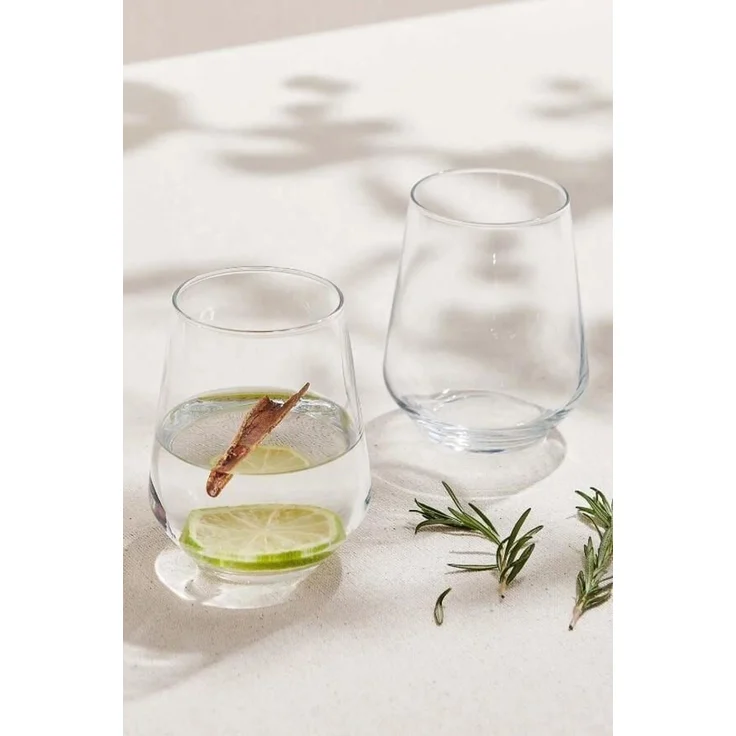 Hermia Concept 'PB-41536' Gläser-Set (3-teilig), Transparent, 7 x 7 x 11 cm, 425 ml – Bild 1